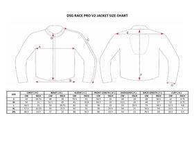 DSG Race Pro V2 Jacket - (Black/Yellow/Fluorescent) | 7AfterMarket India