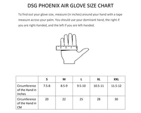 DSG Phoenix Air Glove (Yellow / Fluorescent)