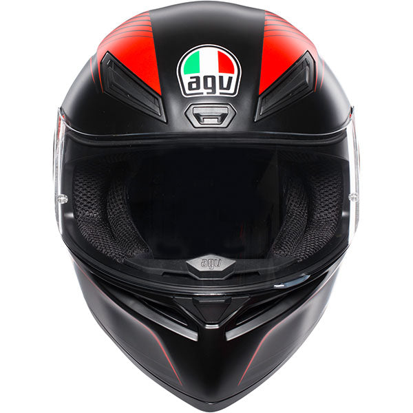 上品スタイル / Black Matt - Up Warm K1 AGV Red 7aftermarket | セキュリティ・セーフティ