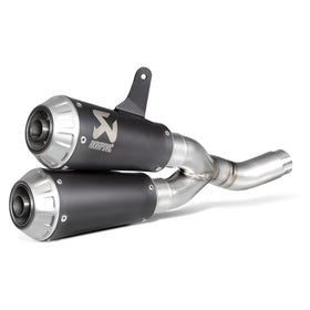 Akrapovic Titanium / Black GP Slip-On System For Ducati Scrambler / Monster 797 2017-2021