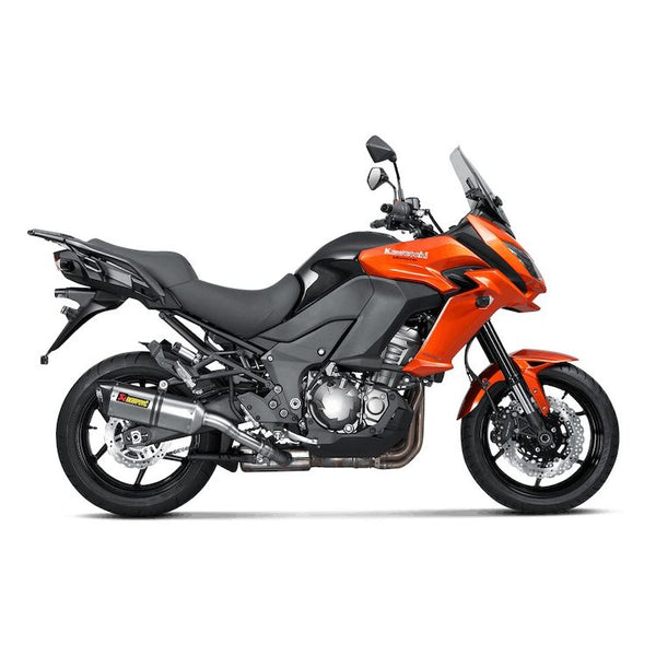 Akrapovic Homologated Carbon Slip-On Exhaust For Kawasaki Versys