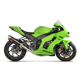 Akrapovic Carbon Racing Full System Exhaust For Kawasaki ZX-10R / ZX-10RR 2021-2023 | 7aftermarket India