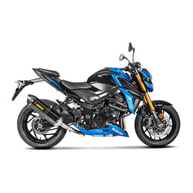 Akrapovic Carbon Fiber Slip-On Exhaust For Suzuki GSXS 750 2017-2022 | 7aftermarket India