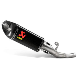 Akrapovic Carbon Slip-On Exhaust For Triumph Street Triple 765 S / R / RS 2020-2022 | 7aftermarket India