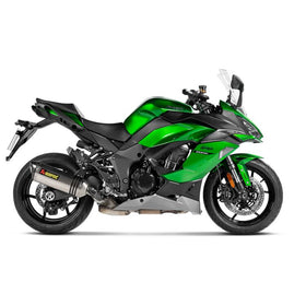 Akrapovic Carbon Fiber Slip-On Exhaust For Kawasaki Ninja 1000SX 2020-2023| 7aftermarket India