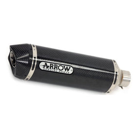 Arrow Race-Tech Approved Aluminium Silencer With Carby End Cap Slip-On Exhaust Aprilia RSV4 1100 Factory (2019-2020) | 7aftermarket India