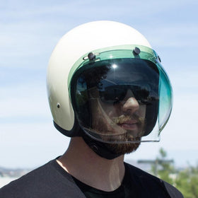 Biltwell Bubble Shield - Green Gradient