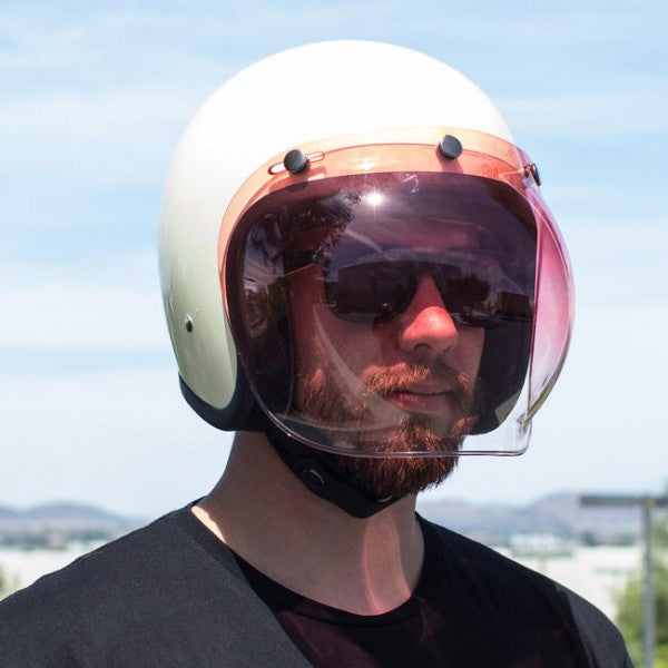 Biltwell Bubble Shield Red Gradient 7aftermarket India