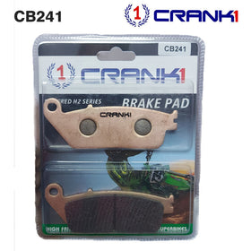 Crank1 Sintered Front Brake Pads for Triumph Bonneville T100 (CB241)