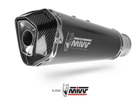 MIVV Delta Race Black Slip-On Exhaust for Honda CB 1000 R 2018> | 7aftermarket India