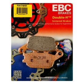 EBC Double-H Sintered Rear Brake Pads for Suzuki GSX S750 (2017 onwards) FA174HH