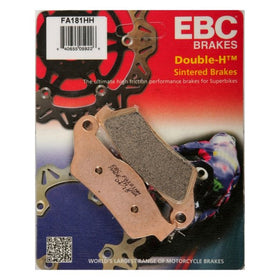 EBC Double-H Sintered Front Brake Pads for Bajaj Pulsar 200 (FA181HH)