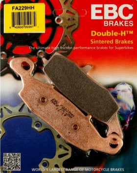 EBC Double-H Sintered Front Brake Pads for Suzuki V-Strom 1000 (FA229HH)