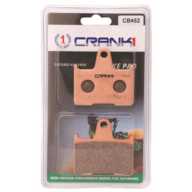 Crank1 Sintered Rear Brake Pads for Harley Davidson XL 1200 Custom (CB452)