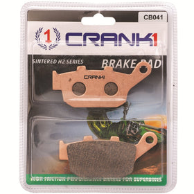 Crank1 Sintered Rear Brake Pads for Triumph 800 XR / XRX (CB041)