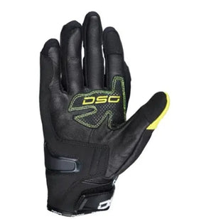 DSG Carbon X Glove ( Black/Yellow/Fluorescent) | 7AfterMarket India