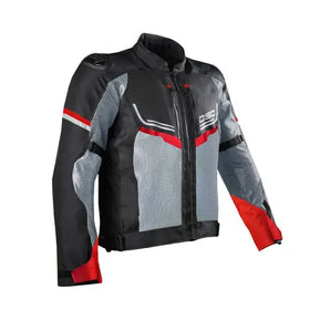 DSG AIRE Jacket ( BLACK/GREY/RED ) | 7aftermarket India