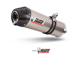 MIVV Oval Titanium Slip-On Exhaust for Honda CRF 1000 L AFRICA TWIN 2016> | 7aftermarket India