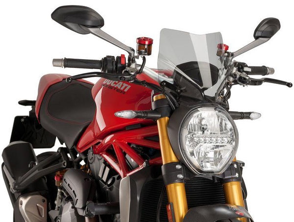 Puig Naked New Generation Windscreen for Ducati Monster 797 2017