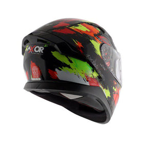 Axor Apex Racer Glossy (White-Neon-Yellow) Helmet