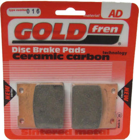 GOLDfren Sintered Ceramic Carbon Metal Rear Brake Pads for Suzuki Hayabusa (1999-2007) AD016 | 7aftermarket India