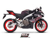 SC Project S1 Stainless Steel 2-1 Stainless Steel Full Exhaust System for Aprilia RS 457 2024+