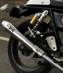 Moto Torque Bolt Slip-on Exhaust for Royal Enfield Interceptor 650 | 7aftermarket India 