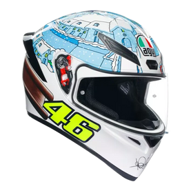 AGV K1 S Rossi Winter Test 2017 Helmet | 7aftermarket AGV India 