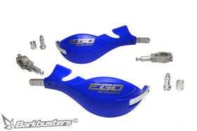 Barkbusters EGO Handguard - Two Point Mount (Straight 22mm) Blue | 7aftermarket India 