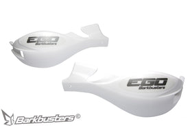 Barkbusters EGO Plastic Guards ONLY - (White) | 7aftermarket India 