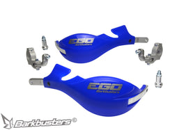 Barkbusters EGO Handguard - Two Point Mount (Tapered) Blue | 7aftermarket India 