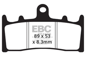 EBC Double-H Sintered Front Brake Pads for Suzuki Hayabusa 1999-2007 (FA188HH)
