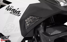 TST Nexus LED Front Turn Signals for Kawasaki Ninja 400 2018-2023 | 7aftermarket India 
