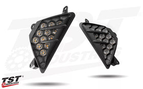 TST Nexus LED Front Turn Signals for Kawasaki Ninja 650 2012+ | 7aftermarket India 