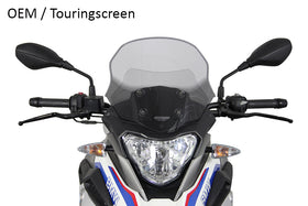 MRA Touring Windscreen for BMW G310 GS /ADVENTURE TOURER - Touring windshield "T" 2017-2020