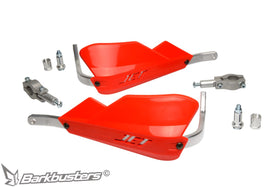 Barkbusters JET Handguard - Two Point Mount (Straight 22mm) Red | 7aftermarket India 