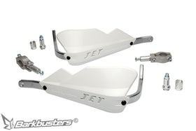 Barkbusters JET Handguard - Two Point Mount (Straight 22mm) White | 7aftermarket India 
