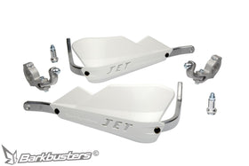 Barkbusters JET Handguard - Two Point Mount (Tapered) White | 7aftermarket India 