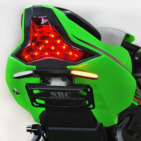 New Rage Cycles LED Fender Eliminator for Kawasaki ZX-4R 2023 | 7aftermarket India 
