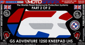 Motografix 3D Gel Tank/Knee Protector For BMW R1250GS Adventure 2019 Rally HP | 7aftermarket India 