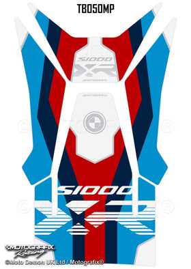 Motografix 3D Gel Tank Pad Protector For BMW S1000XR 2020-2023 | 7aftermarket India 