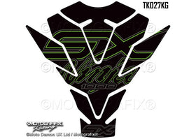 Motografix 3D Gel Tank Pad Protector For Kawasaki Ninja 1000sx 2020-2023 | 7aftermarket India 