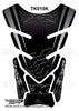 Motografix 3D Gel Tank Pad Protector For Kawasaki ZX6R / ZX10R Black | 7aftermarket India 