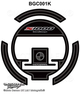 Motografix Gel Tank Gas Cover For BMW S1000R/RR 2009-2022 | 7aftermarket India 