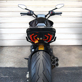 New Rage Cycles LED Fender Eliminator for Ducati Diavel V4 2023 | 7aftermarket India 