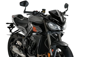 Puig Naked New Generation Windscreen For Triumph Street Triple 765 R / RS 2023-2025 | 7aftermarket India 