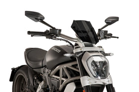 Puig Naked New Generation Windscreen for Ducati XDiavel 2016-2022 | 7aftermarket India 