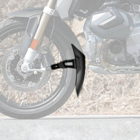 Pyramid Extra Fender Extender Matte Black for BMW R1250 GS Rallye 2019> Current | 7aftermarket India 