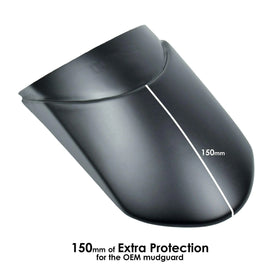Pyramid Fender Extender Matte Black for BMW F900 XR 2020> Current | 7aftermarket India 