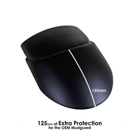 Pyramid Fender Extender Matte Black for BMW S1000RR 2010-2018 | 7aftermarket India 